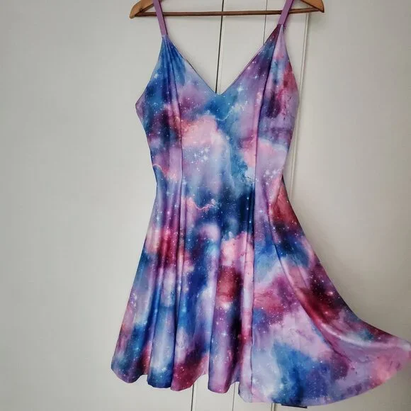 Blackmilk - Galaxy Dreams Mini Strappy Dress - Limited - Picture 9 of 11